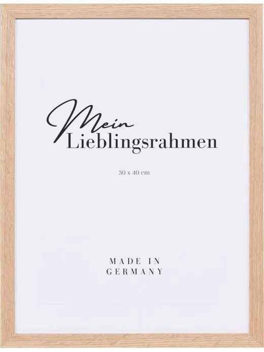 Bilderrahmen Holz Lara aus Eiche, Frontansicht