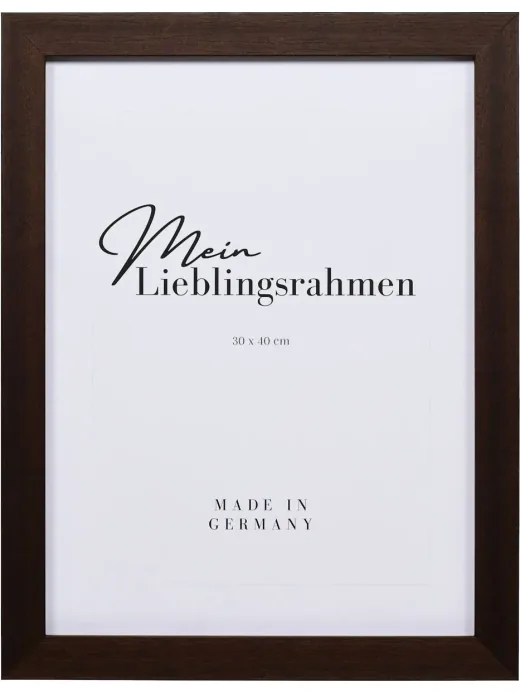 Bilderrahmen Holz Philippa in Wenge, Frontansicht