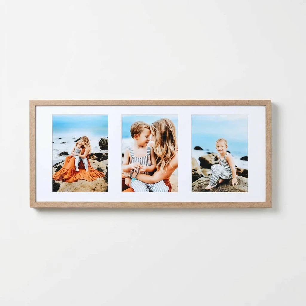 Collage-Bilderrahmen 25x60 cm