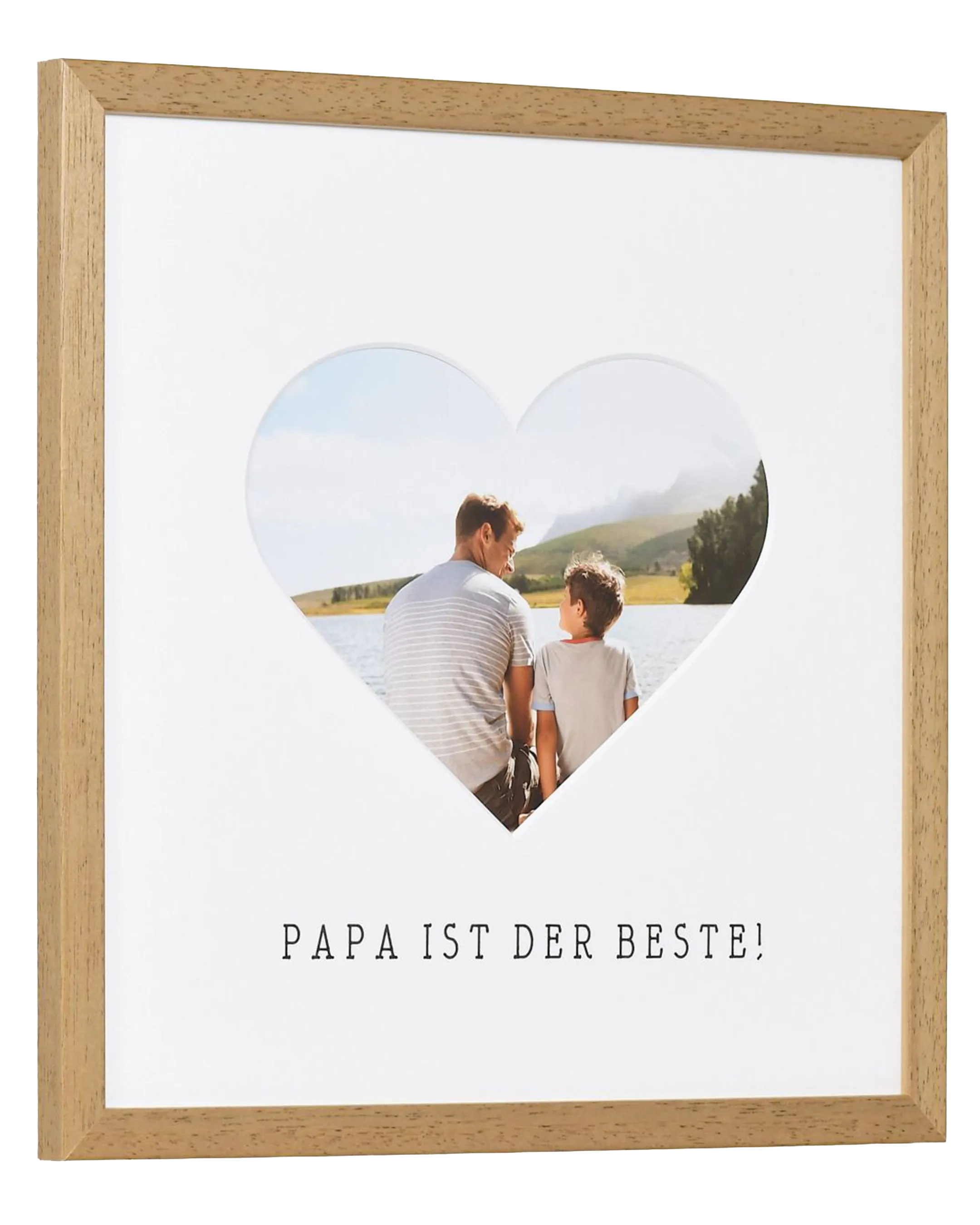 Bilderrahmen Herz "Papa" 30x30cm