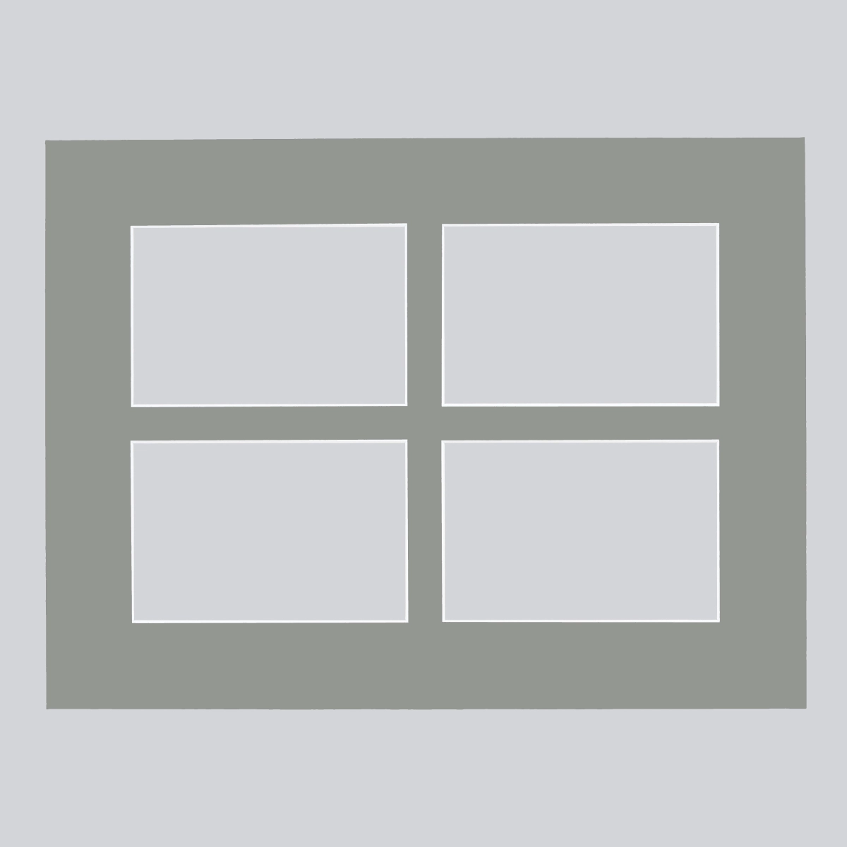 Passepartoutcollage Alice 30x40 cm