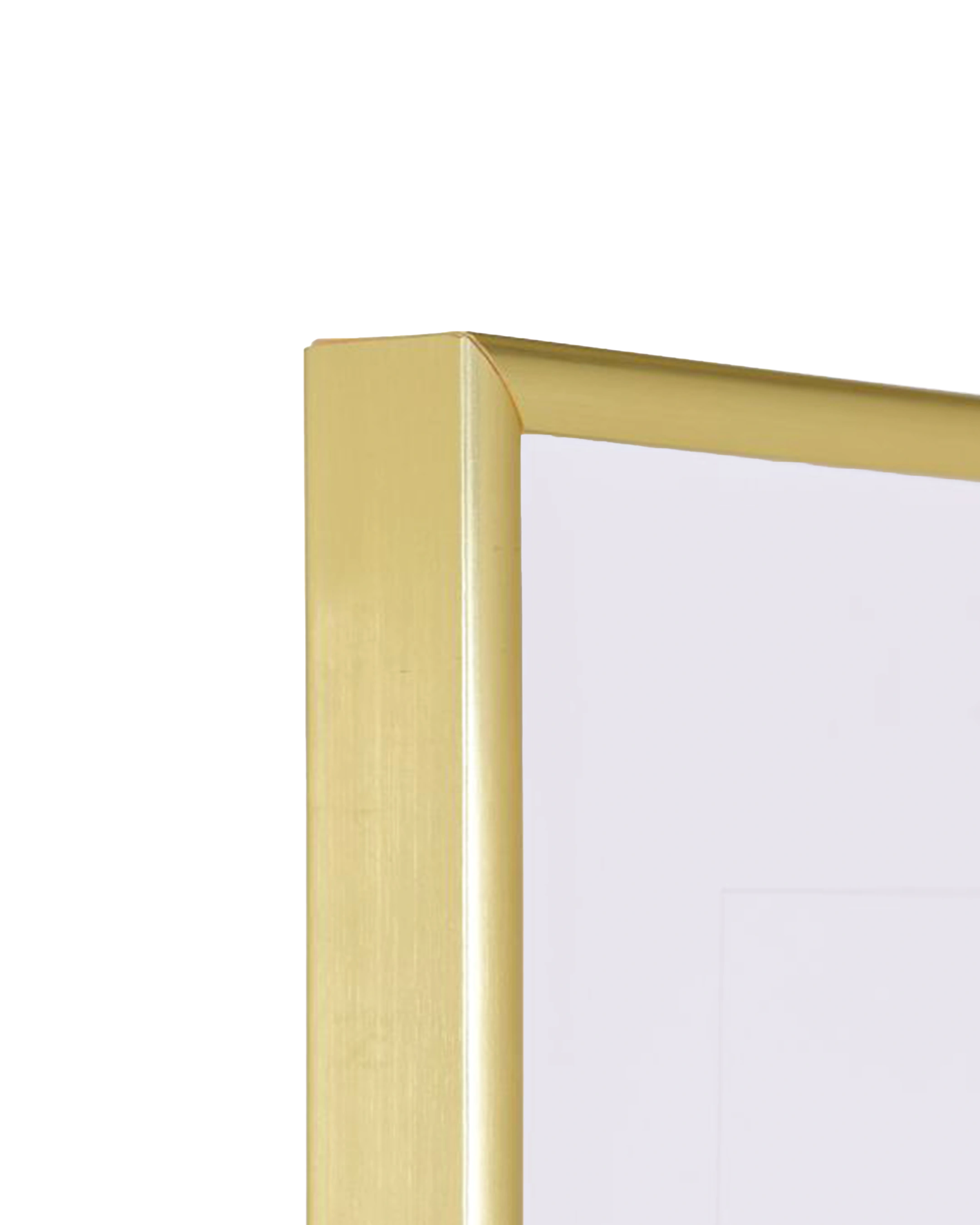 Bilderrahmen Kunststoff Sara Gold – Detailansicht