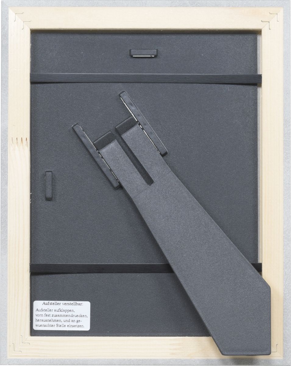 RÃ¼ckansicht Holz-Profil Dana mit Aufsteller