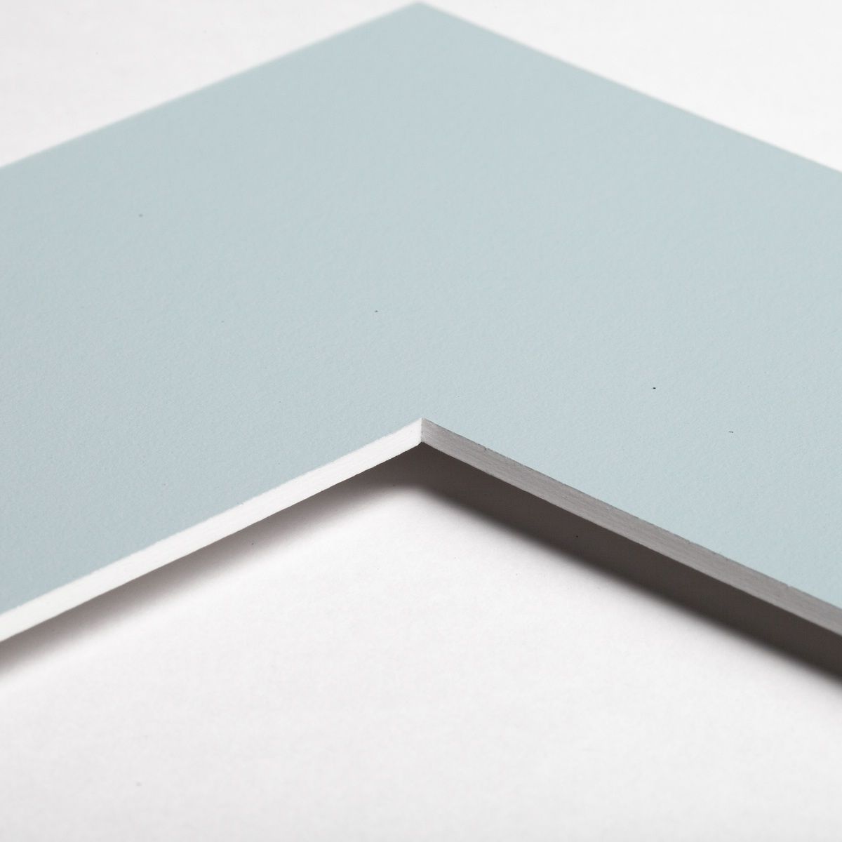 Zubehör Passepartout, Farbe atlantic - Ecke Ecke eines Passepartouts in der Farbe atlantic