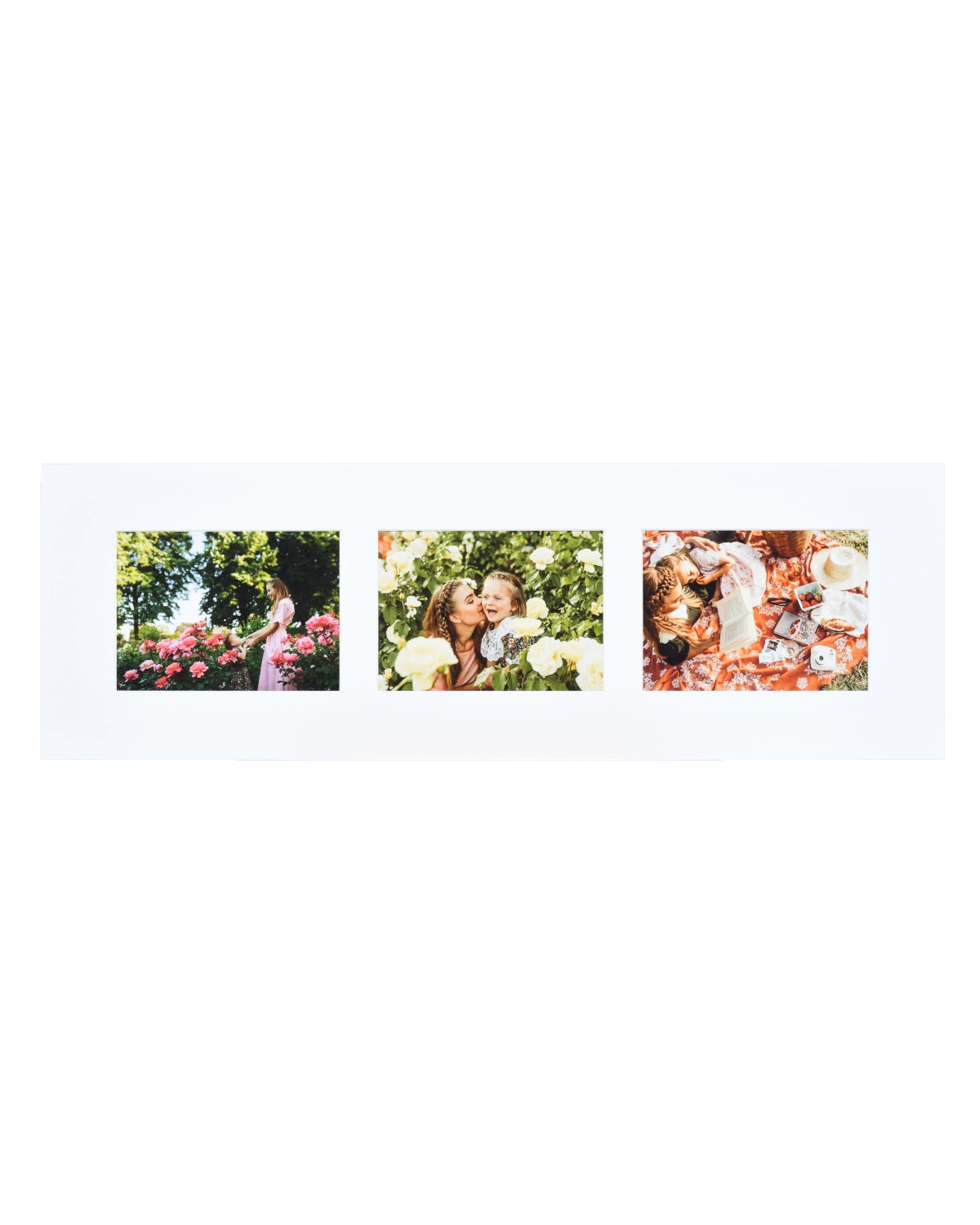 Passepartoutcollage Camille 23x70 cm – Frontansicht