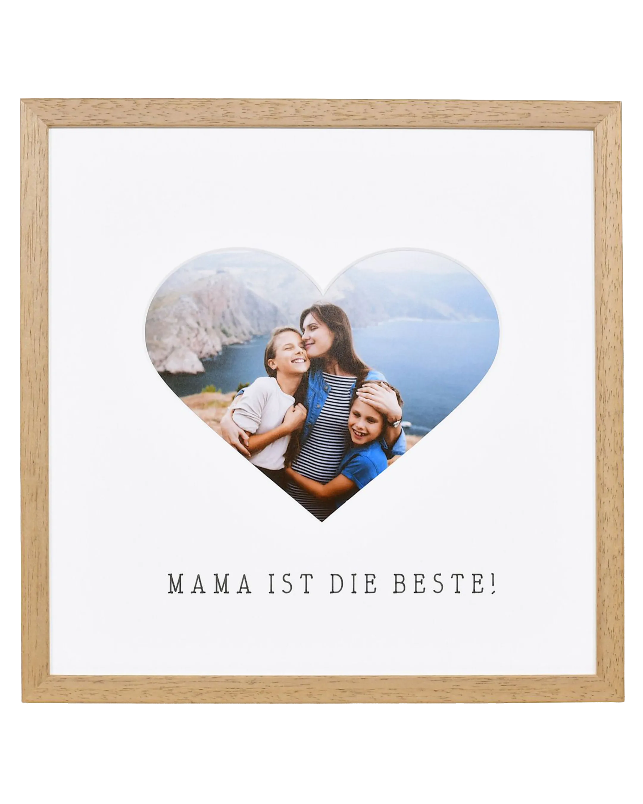 Bilderrahmen Herz "Mama" 30x30cm