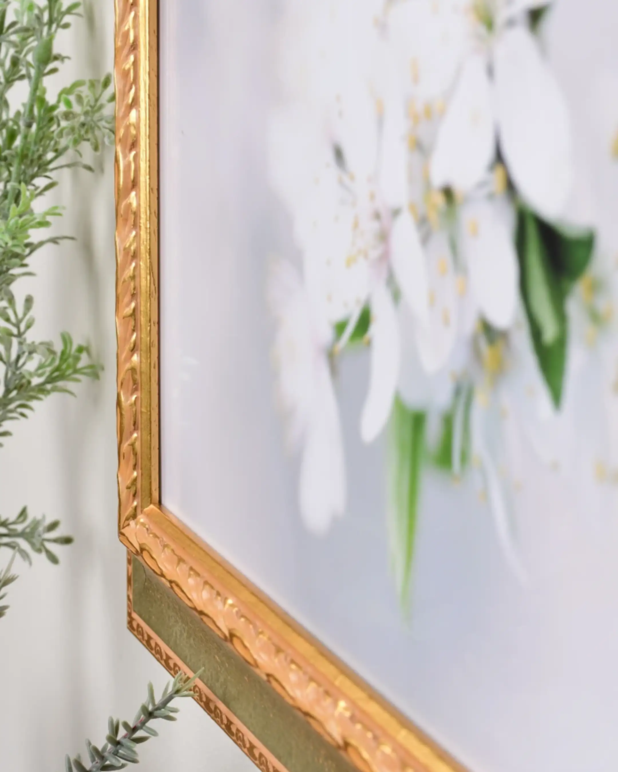 Barock Bilderrahmen Holz Olivia Maßanfertigung